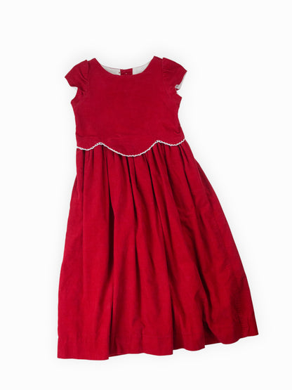 VINTAGE BAILEY BOYS RED DRESS - 4T