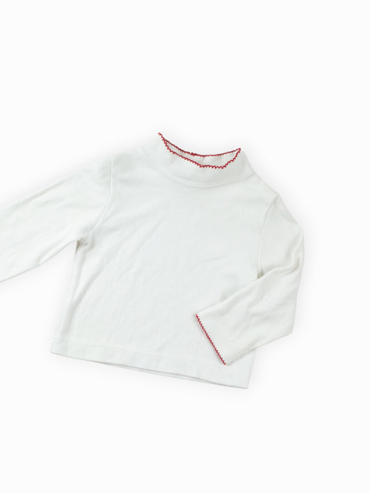 SCALLOP EDGE TOP - 3T