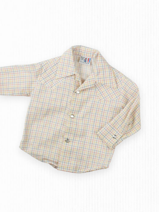 VINTAGE BUTTON-UP - 12M