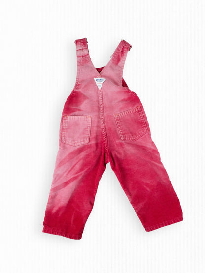 VINTAGE CORDUROY OSH KOSH OVERALLS - 2T