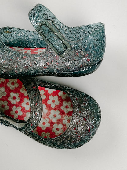 BLUE GLITTER JELLIES - 2C