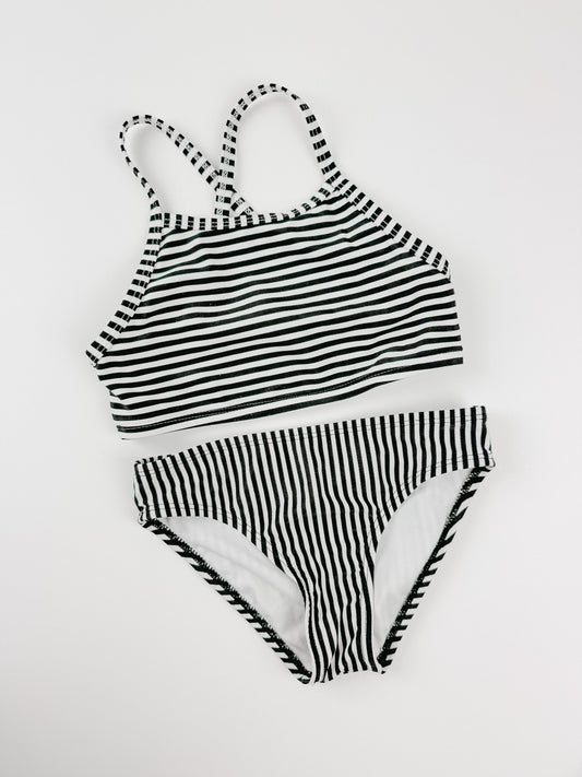 STRIPE TWO-PIECE SWIMSUIT - 5T
