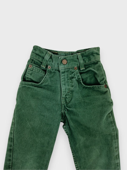 VINTAGE GREEN LEVI'S - 4T
