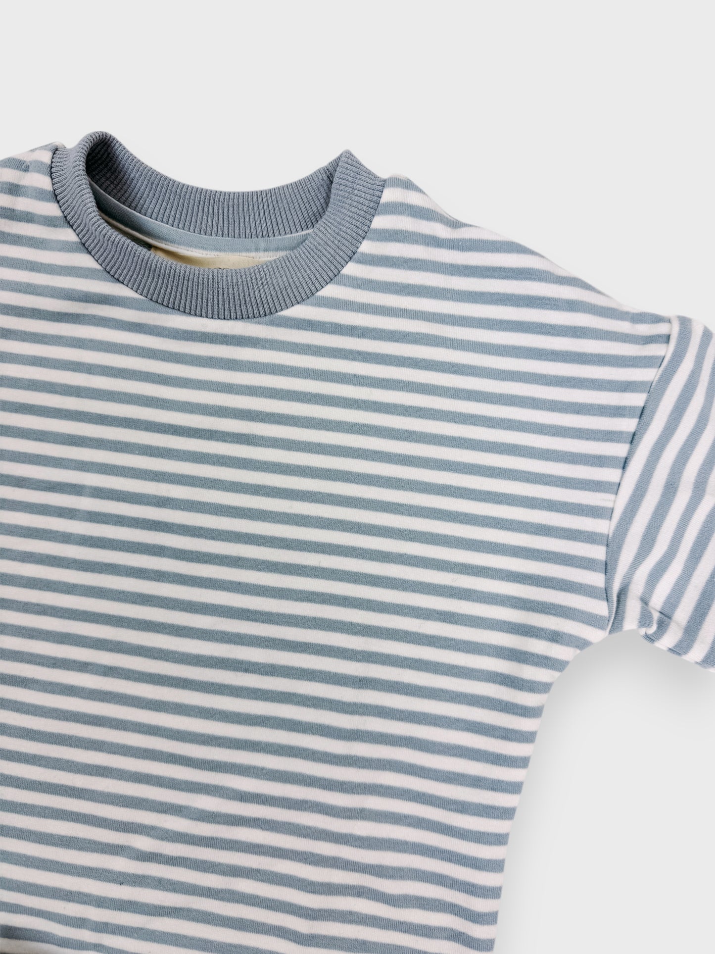 BABY BLUE STRIPE SET - 6M