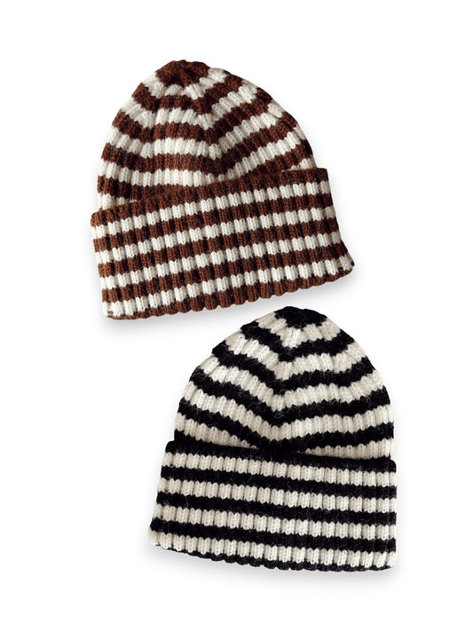 KNIT WOOL BEANIES