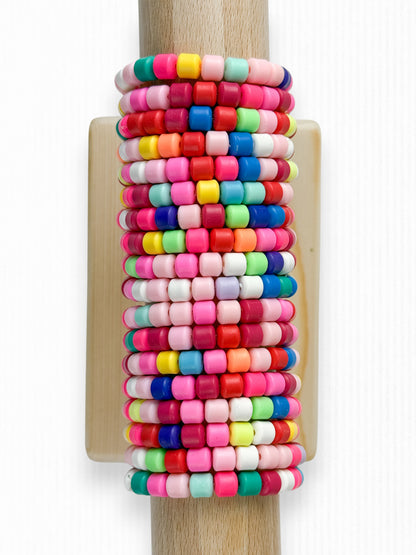 CLAY BEADED BRACELET